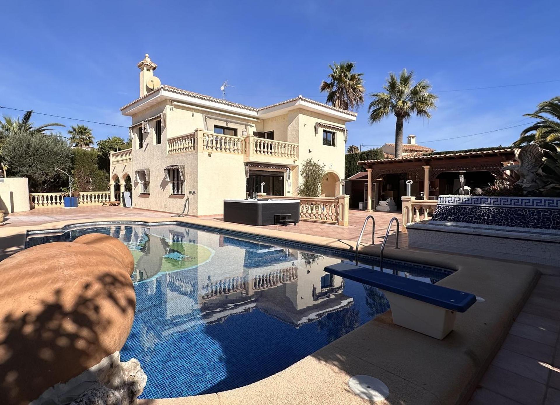 Luxury Villa - Pool, Hot Tub, Aircon, Tvs, Home Cinema, Office, Gbit Internet, Sports Equipment Calp Exterior foto