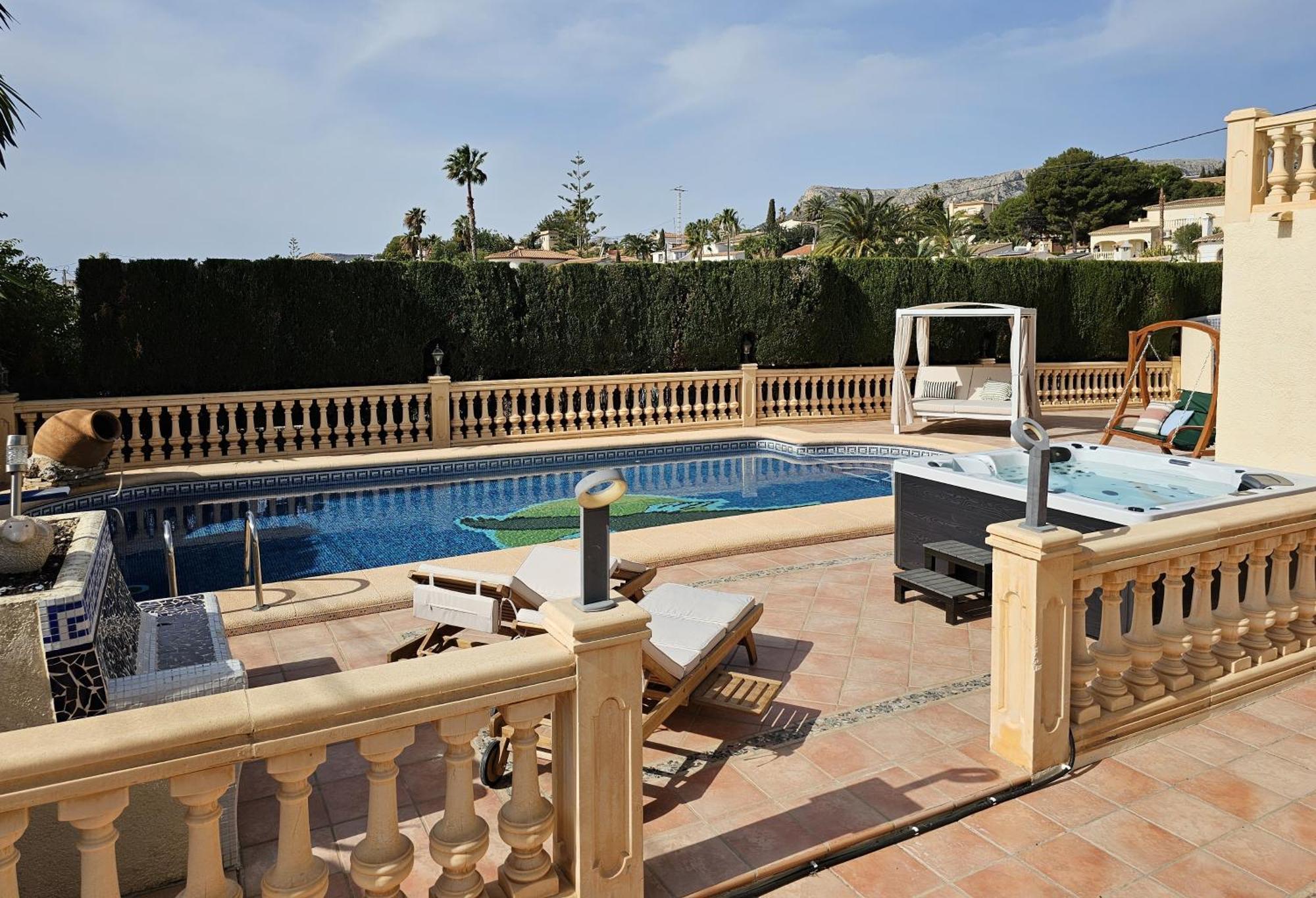 Luxury Villa - Pool, Hot Tub, Aircon, Tvs, Home Cinema, Office, Gbit Internet, Sports Equipment Calp Exterior foto